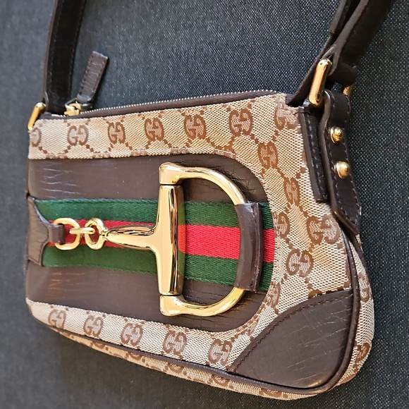 Gucci Canvas Hasler Pochette - Picture 6 of 10